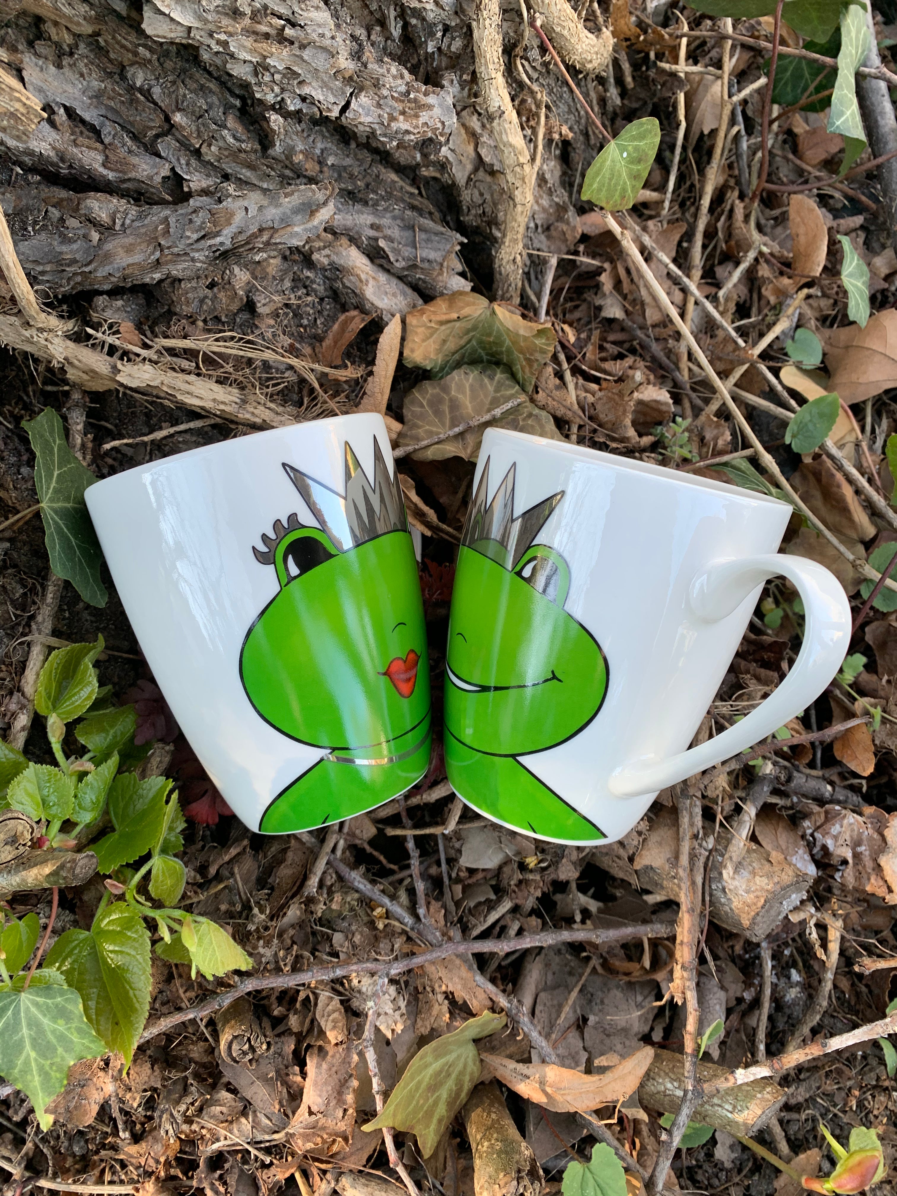 Sammakko King William, muki, muki lahjapakkauksessa