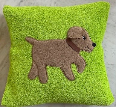 BOBBY Frottee Kuschelkissen, 100% Oekotex Baumwolle 40x40cm - ZIEGFELD Kids