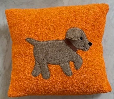 BOBBY Frottee Kuschelkissen, 100% Oekotex Baumwolle 40x40cm - ZIEGFELD Kids