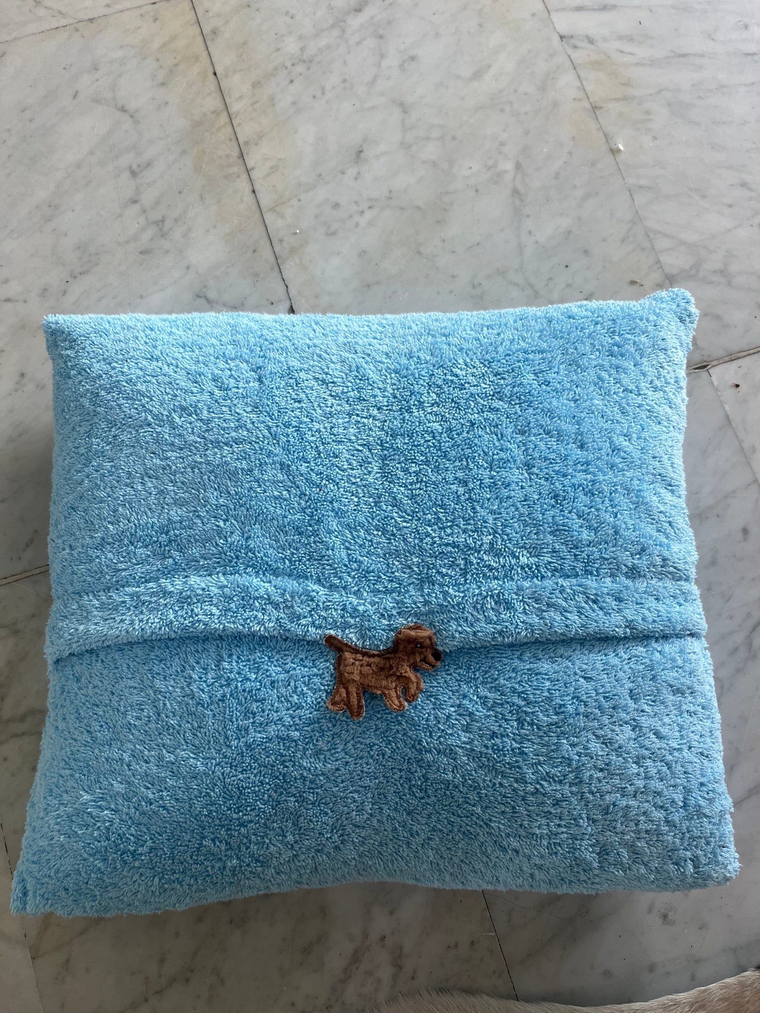 BOBBY Frottee Kuschelkissen 40x40cm - ZIEGFELD Kids