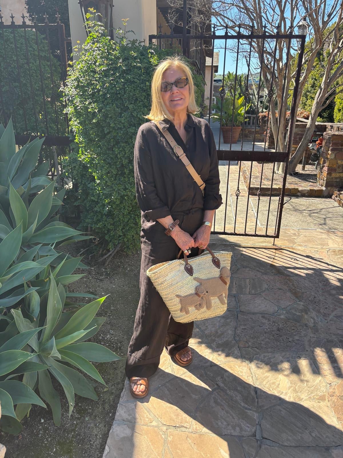 Große Korbtasche BOBBY and SON mit Lederinnentasche - ZIEGFELD Kids