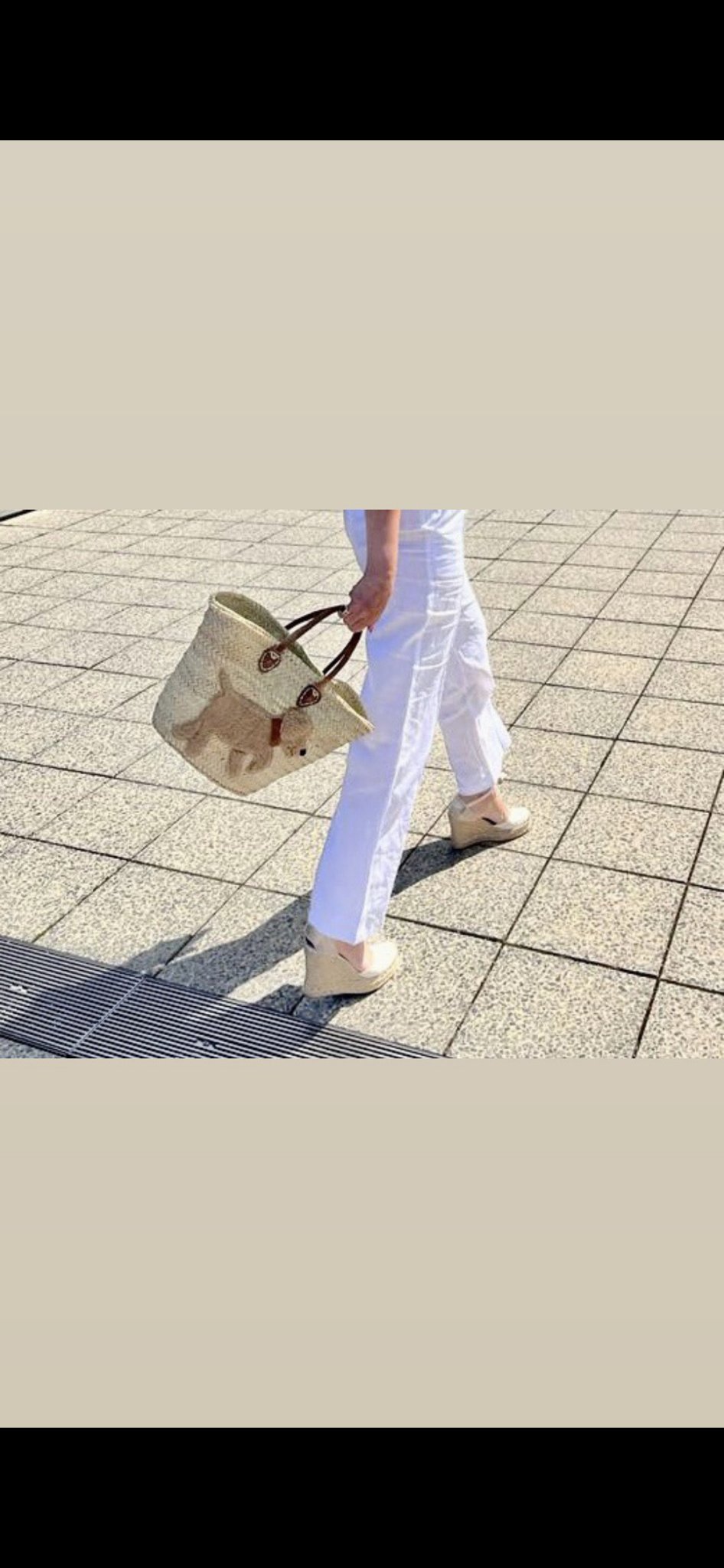 Große Korbtasche Shopper Hund Bobby SOLO - ZIEGFELD Kids