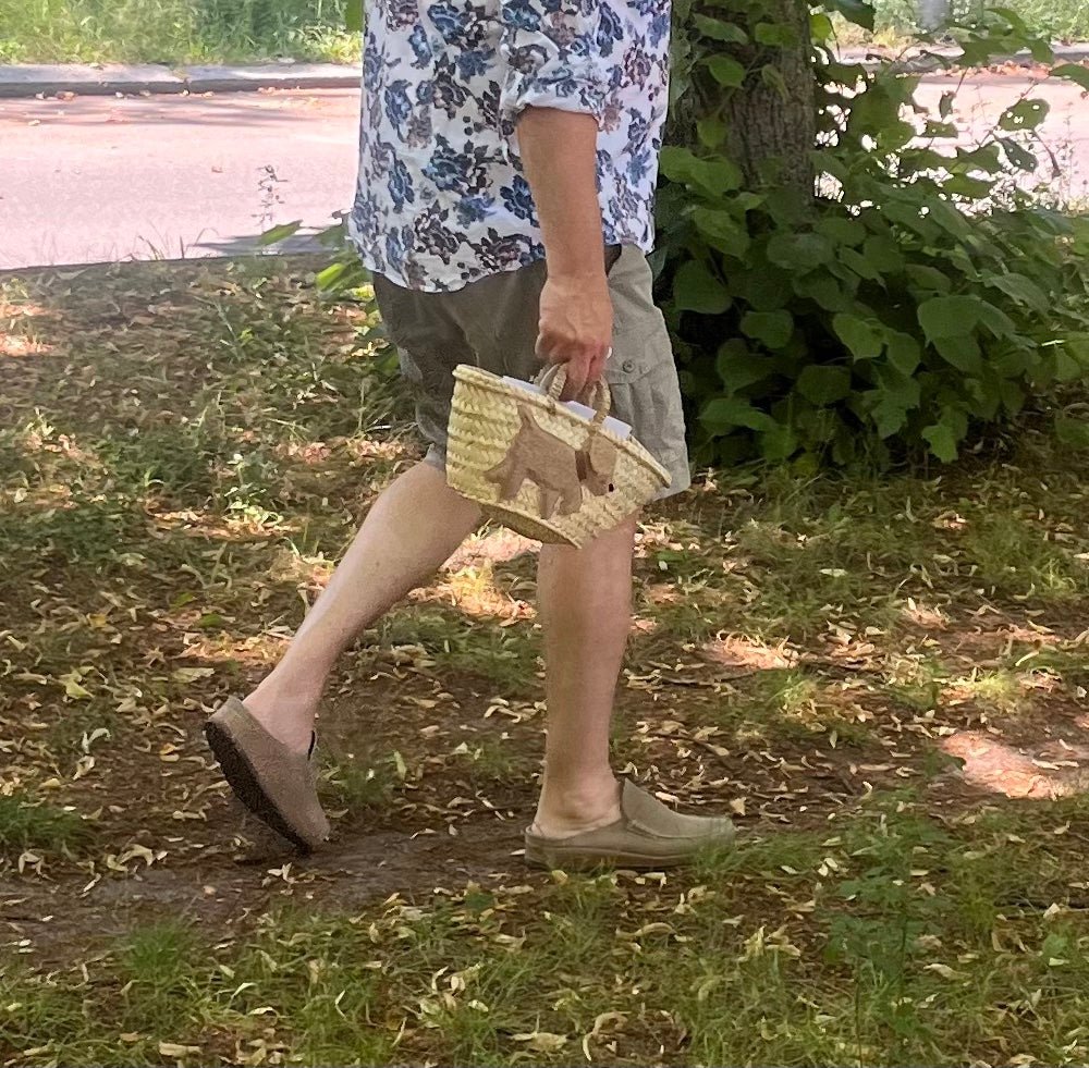 Kleine Korbtasche Hund BOBBY - ZIEGFELD Kids