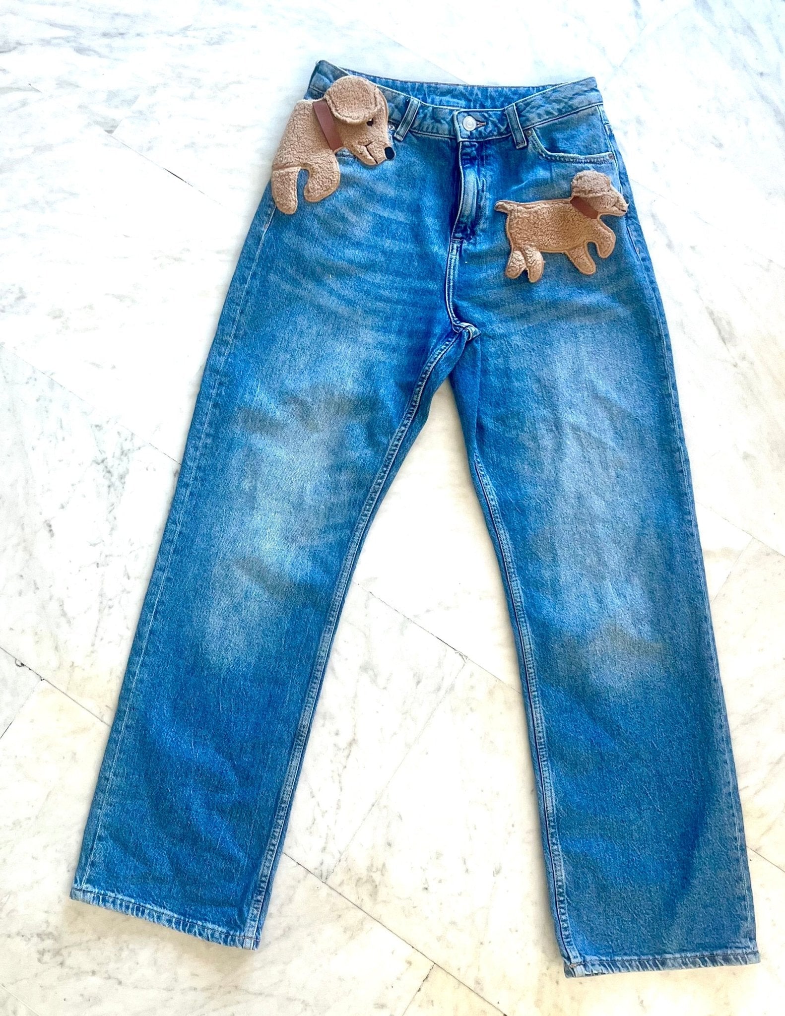 NEU - Blue Jeans - Hund Bobby für Erwachsene!!! - ZIEGFELD Kids