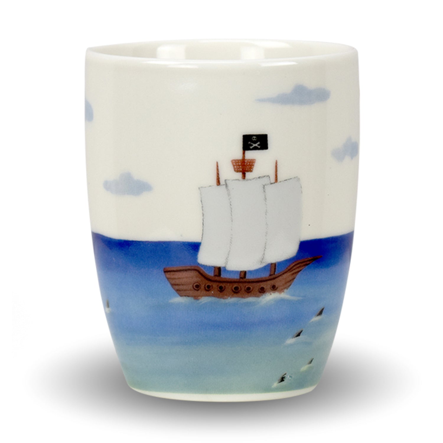 Pirat Paul 3 - teiliges Frühstücksset Porzellan - ZIEGFELD Kids