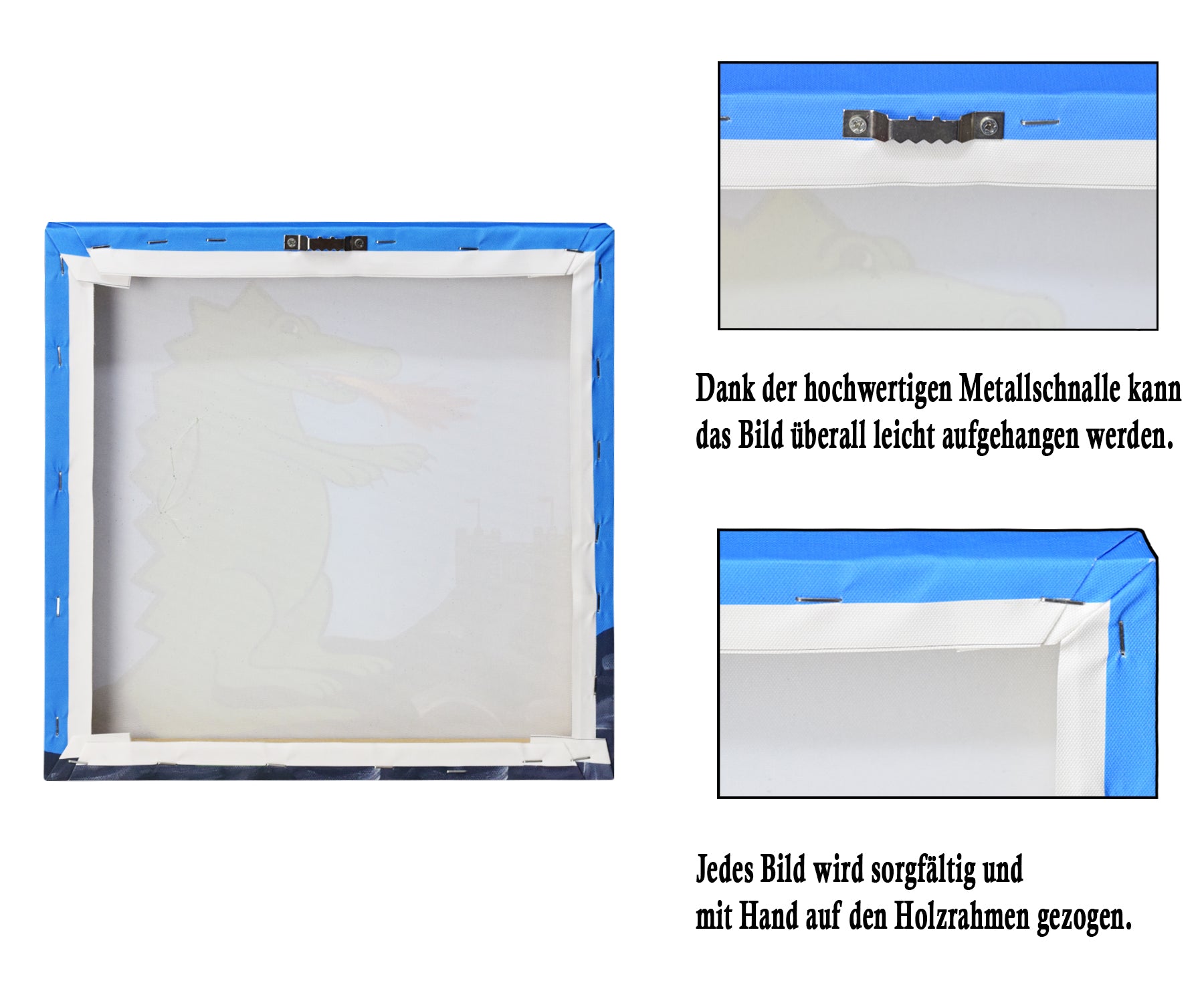 Bild fürs Kinderzimmer, Drache Max - ZIEGFELD Kids