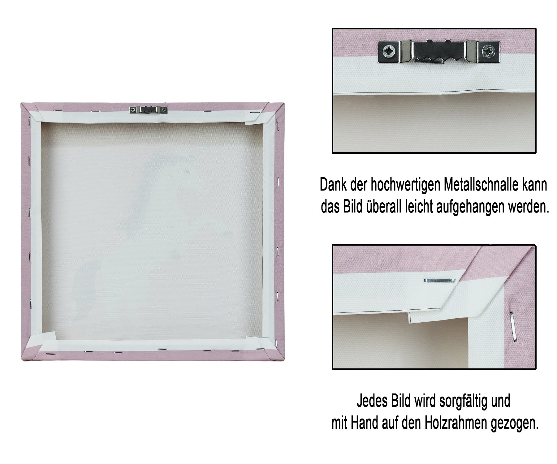 Bild fürs Kinderzimmer, Einhorn mit Glitzermähne - ZIEGFELD Kids