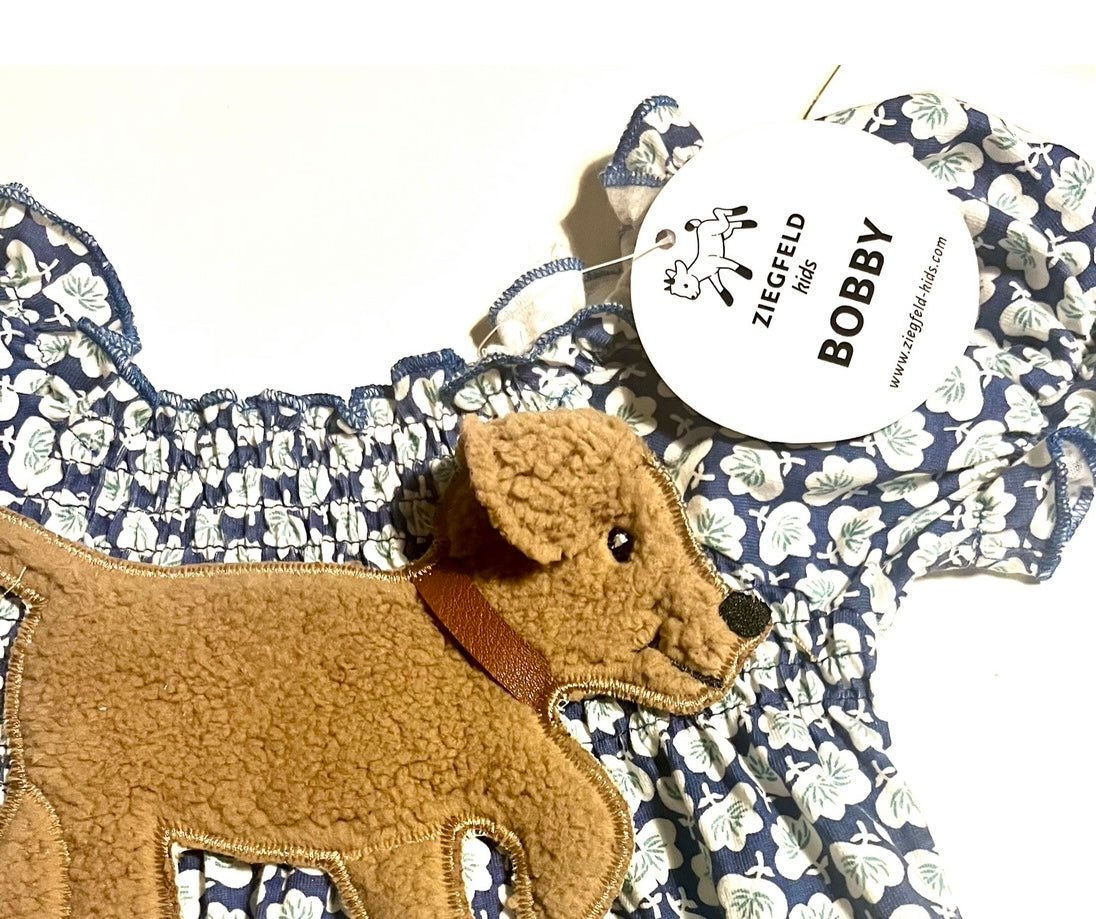 BOBBY Bluse Mit Hunde-Applikation - ZIEGFELD Kids