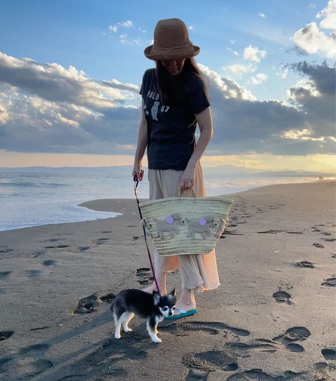 Große Korbtasche Hund Bobby - ZIEGFELD Kids