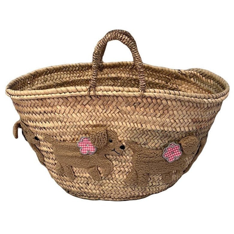Große Korbtasche Hund Kitty - ZIEGFELD Kids