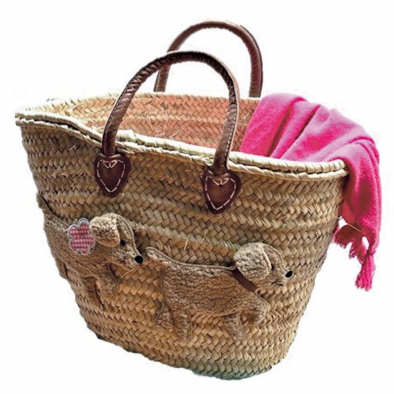 Korbtasche Groß - Kitty und Bobby - ZIEGFELD Kids