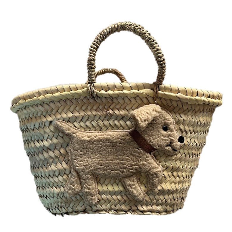 Kleine Korbtasche Hund Bobby - ZIEGFELD Kids