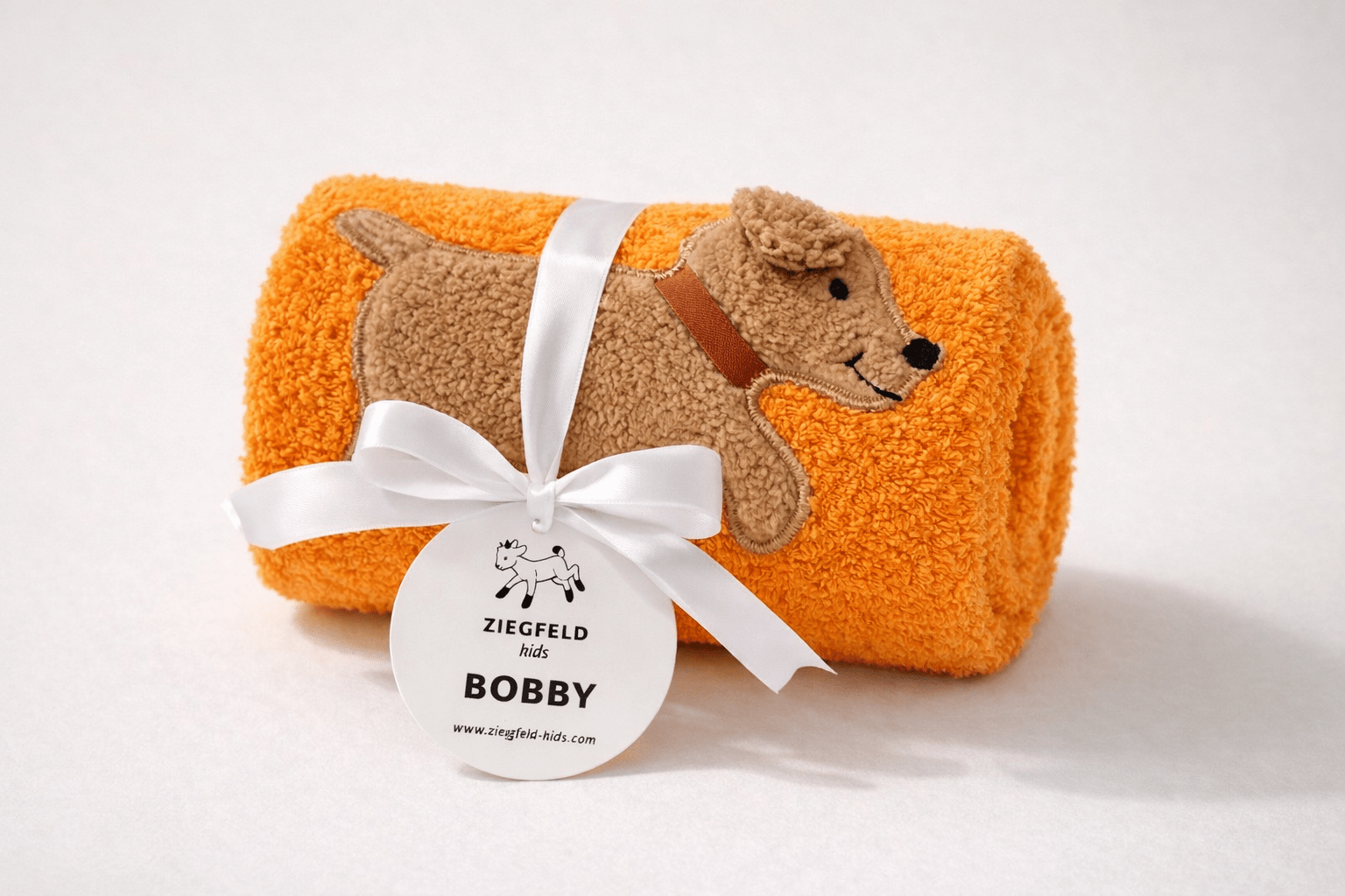 Bobby Frottee Handtuch 50cm x 100cm für Hundefans in 11 Farben - ZIEGFELD Kids