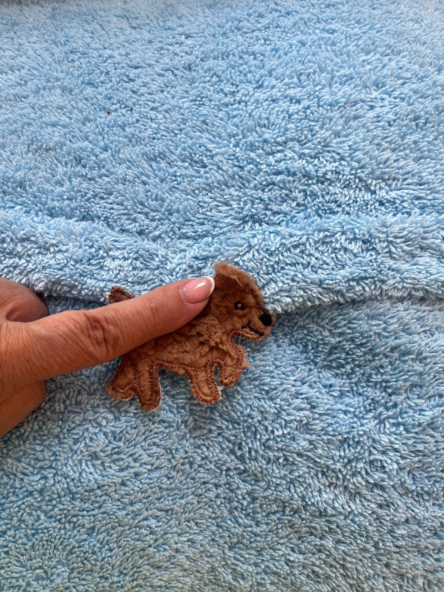 BOBBY Frottee Kuschelkissen 40x40cm - ZIEGFELD Kids