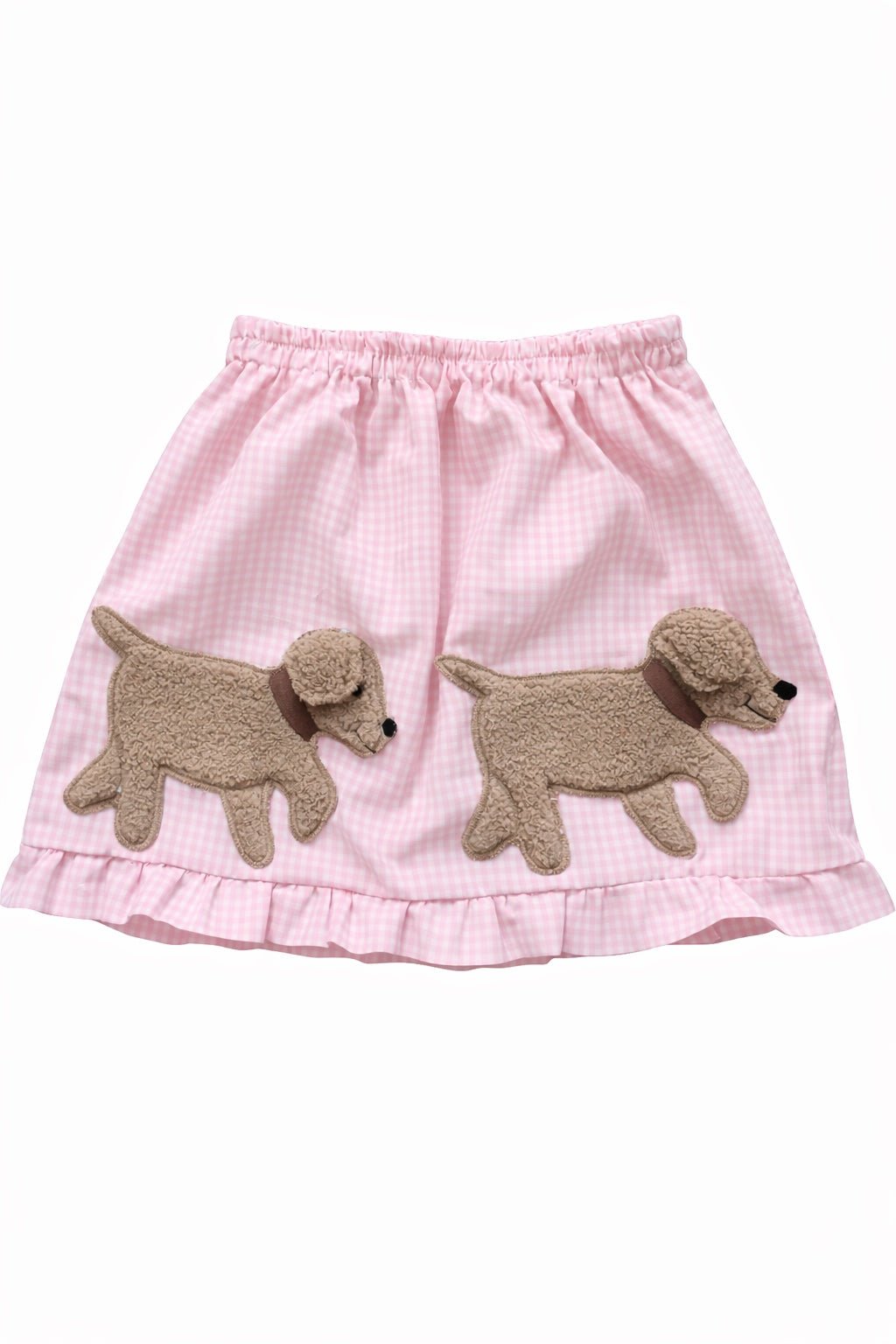 BOBBY Rock, mit Hund, Vichykaro rosa - ZIEGFELD Kids