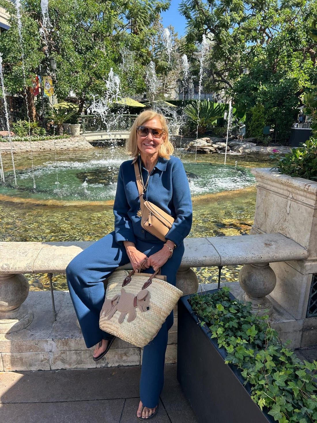 Große Korbtasche BOBBY and SON mit Lederinnentasche - ZIEGFELD Kids