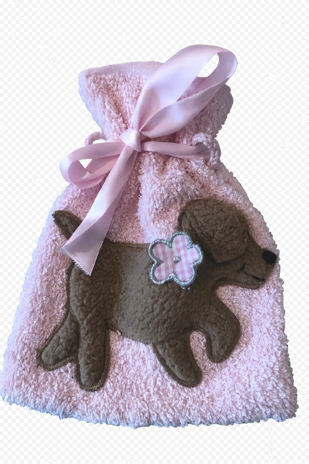 Kleine Frottee Wärmflasche KITTY rosa - ZIEGFELD Kids