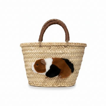 Small wicker bag guinea pig Millie