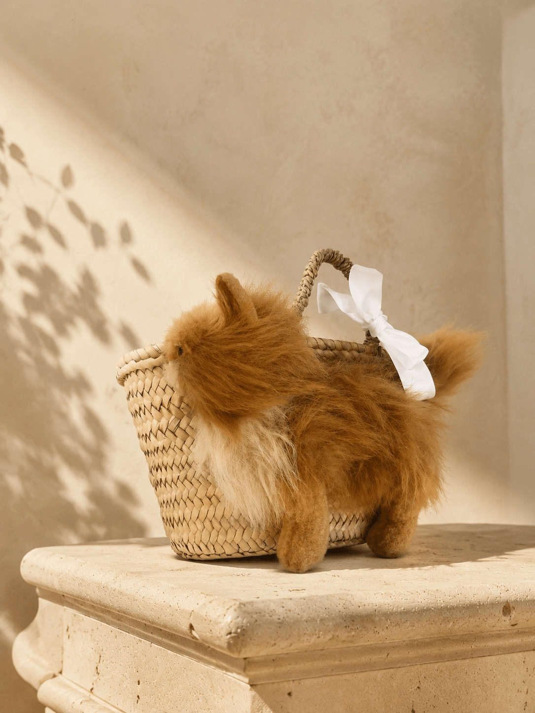 Kleine Korbtasche Pomeranian - ZIEGFELD Kids