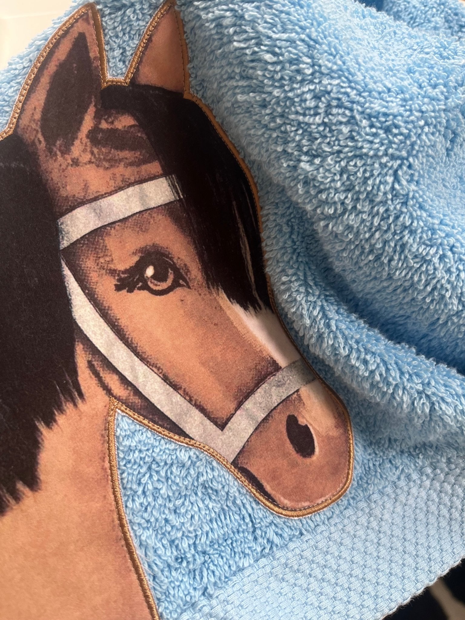 Linda Frottee Handtuch 50cm x 100cm für Ponyfans in 11 Farben - ZIEGFELD Kids