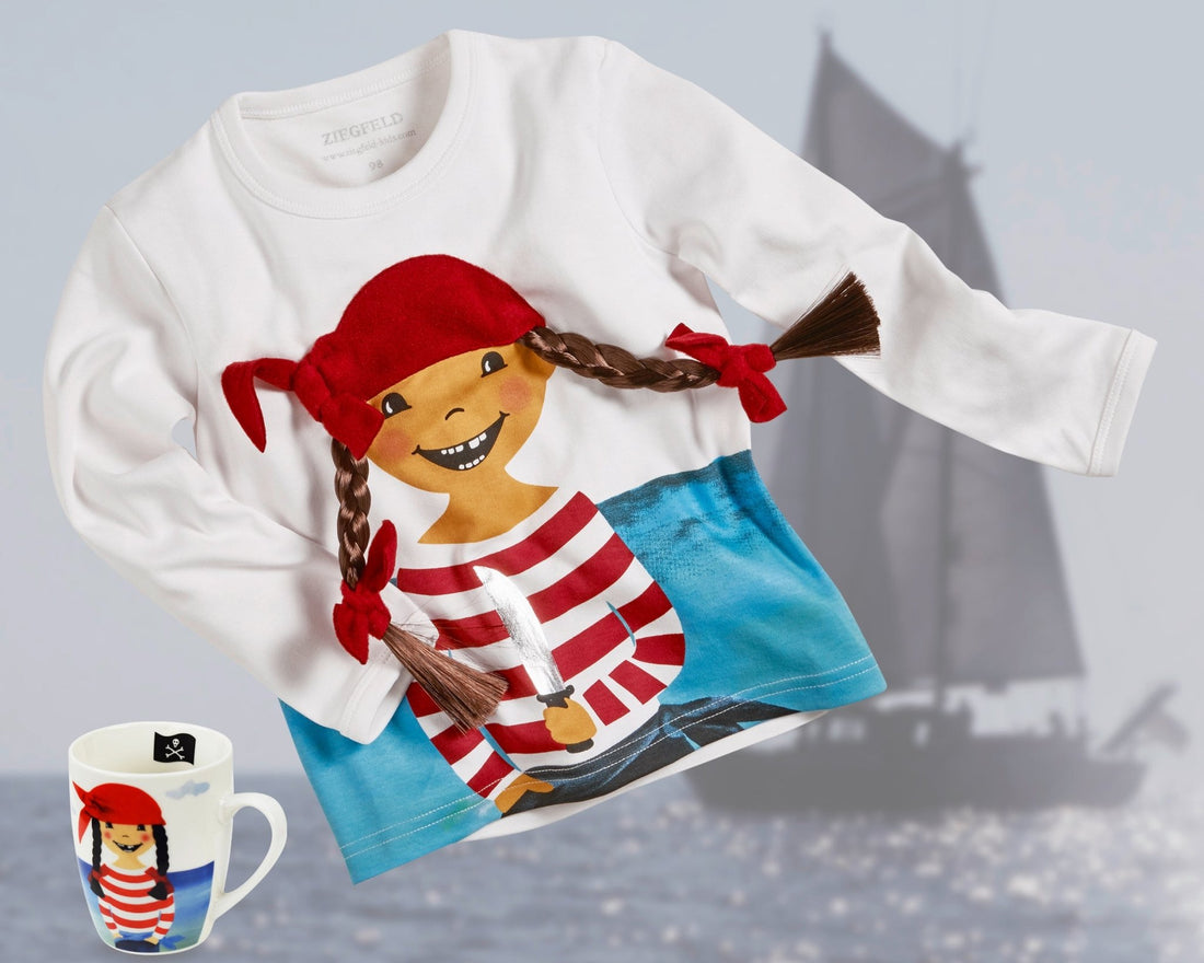 Piratin Paula Tasse in Geschenkbox - ZIEGFELD Kids