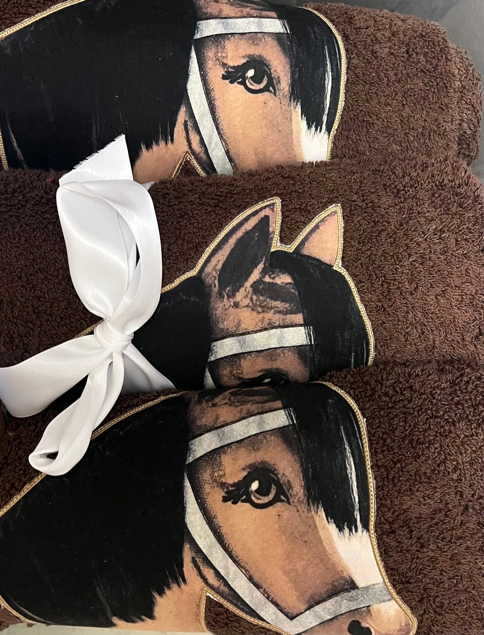 Pony Linda Badetuch 70cm x140cm für Pferdefans in 11 Farben - ZIEGFELD Kids