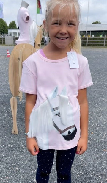 Pony Snowflake kurzarm Shirt - ZIEGFELD Kids