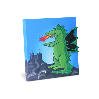 Bild fürs Kinderzimmer, Drache Max - ZIEGFELD Kids