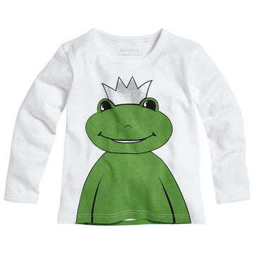 Froschkoenig William Weiße Shirt Langarm- ZIEGFELD Kids