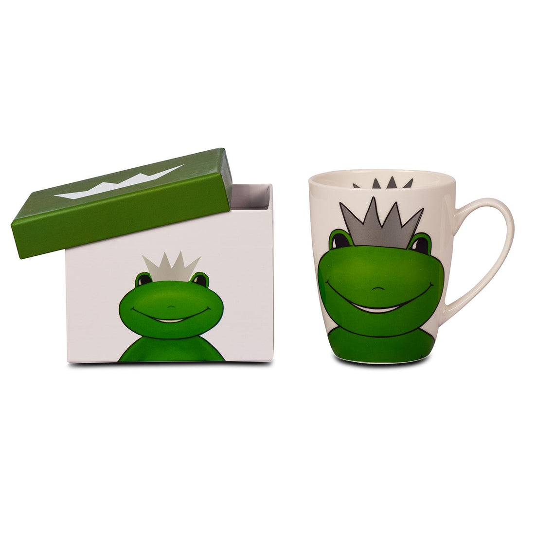 Froschkönig William, Henkelbecher, Tasse in Geschenkbox - ZIEGFELD Kids