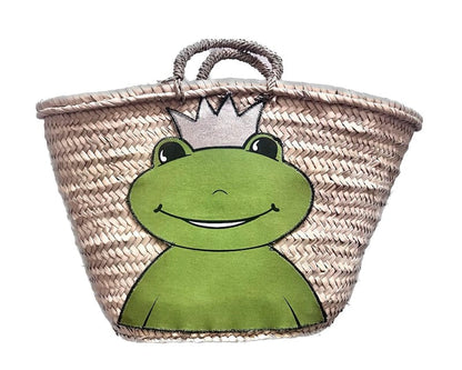 Große Korbtasche Froschkönig - ZIEGFELD Kids