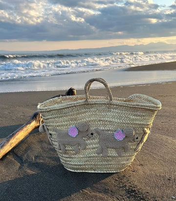 Große Korbtasche Hund Kitty - ZIEGFELD Kids