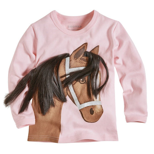 Pony Linda pink t shirt  - ZIEGFELD Kids